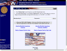 Tablet Screenshot of davmembers.org